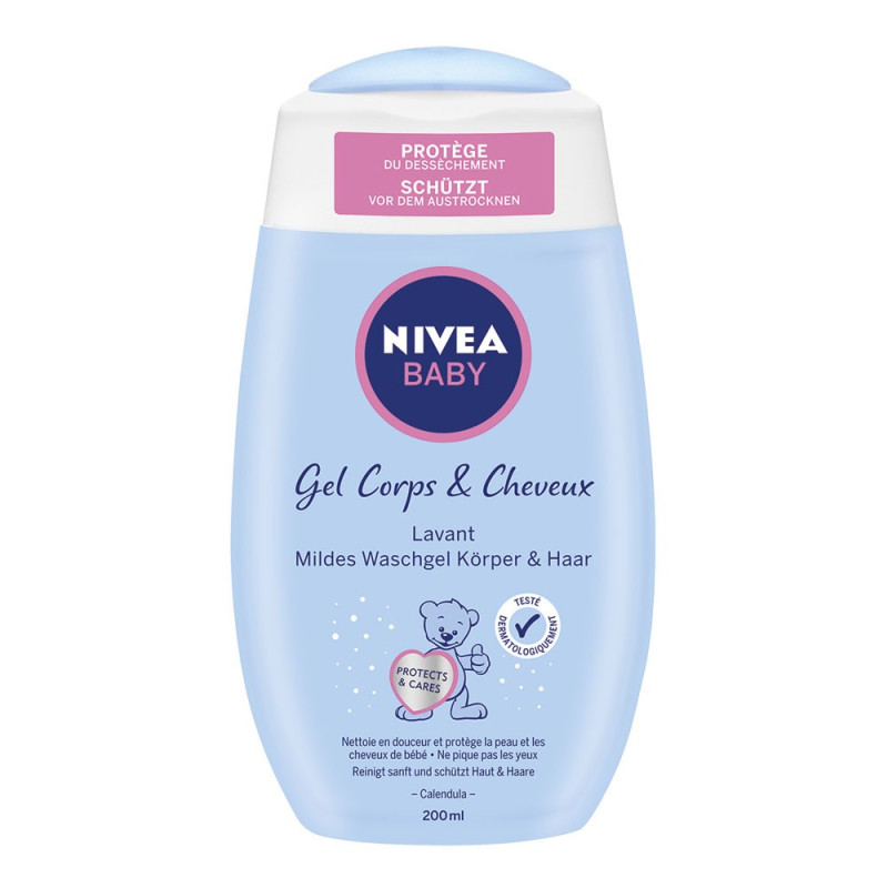 Nivea Gel Lavant Bebe Corps Cheveux 0ml